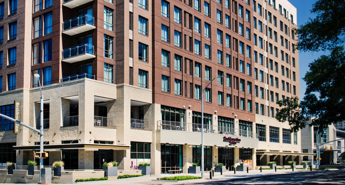 the Residence Inn Raleigh Downtown